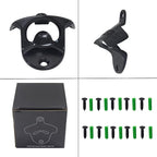 Black Bottle Top Opener Wall Mounted, Classic Open Here Beer Opener Mountable - Image 5