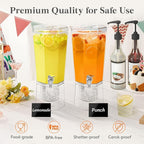 Lifewit 1 Gallon Drink Dispenser - Image 3