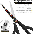iBayam All Purpose Scissors for Construction Scrapbook Kraft Craft Paper - Image 7