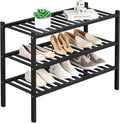 ROMGUAR CRAFT 3 Tier Bamboo Shoe Rack by ROMGUAR+CRAFT