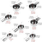 QWORK Stainless Steel Measuring Cups - Image 7