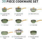 MAISON ARTS Pots and Pans Set Non Stick, 30 Piece Kitchen Cookware & Bakeware - Image 5