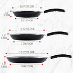 hunnycook Nonstick Frying Pan Set - Image 2