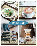 AMOAMI Coffee Mat Hide Stain Rubber Backed Absorbent Dish Drying Mat - Image 6