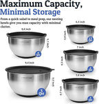 Priority Chef Stainless Steel Mixing Bowls - Image 4