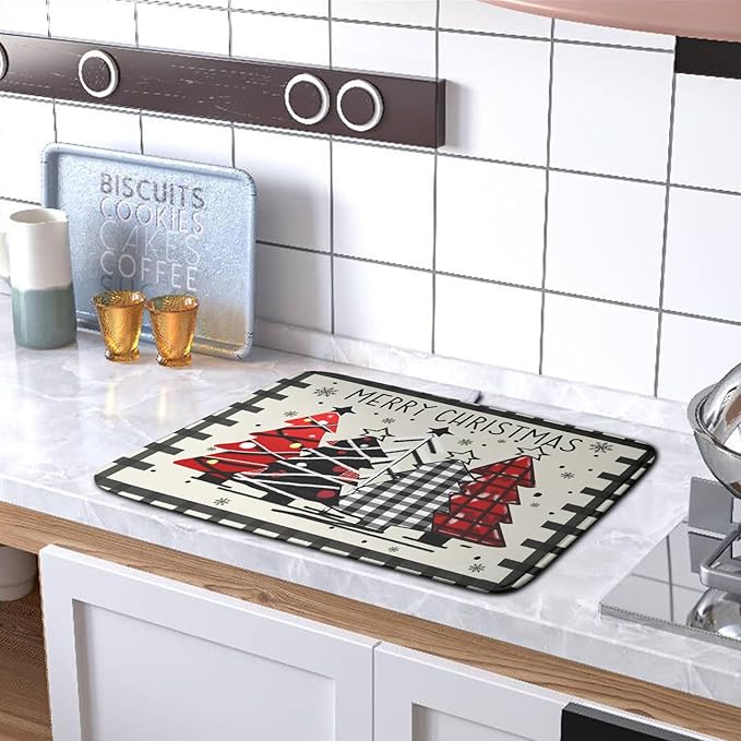 Merry Christmas Dish Drying Mats - Image 5