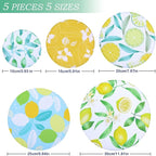5 Pieces Bowl Covers Reusable, 5 Size Elastic Cloth Bowl Covers - Image 2