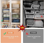 Yociyoga 4-Tier Stackable Closet Organizers and Storage Shelves, Foldable - Image 3