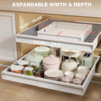 Seinloes 2 Pack Pull Out Cabinet Organizer - Image 4