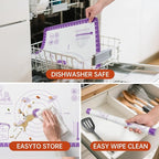 Silicone Pastry Mat with 10 Useful Recipes, Silicone Mat - Image 9