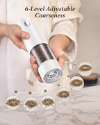 Electric Salt and Pepper Grinder Set - Image 5