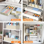 DIMJ Drawer Organizer Clothes 12 Pack - Image 7