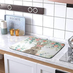 Easter Rabbit Dish Drying Mats for Kitchen Counter Easter Spring Watercolor - Image 5