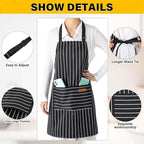 Handepo 4 Pcs Kitchen Aprons - Image 3