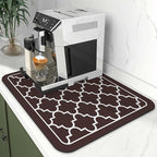 WISELIFE Dish Drying Mat Super Absorbent Drying Mat Large Dish Drying Mats - Image 2