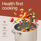 Bakken 5 Quart Ceramic Coated Stock Pot - Image 6