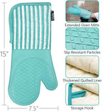 Alselo Silicone Oven Mitts Heat Resistant 932℉ - Image 2