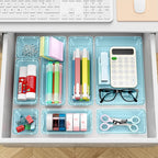 ElegantArray 12-Piece Drawer Organizer Set, 4 Sizes Versatile Plastic Vanity - Image 6