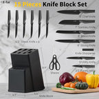E-far Knife Set, 15-Piece Kitchen Knife Block Set - Image 2
