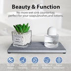 2 PCS Water Absorbing Stone Trays - Image 4