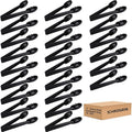 Plastic Tongs for Kitchen, Disposable Utensils Set, 12 Pieces, 9 Inch Heavy by ICHROSAYA