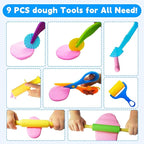 28Pcs Dough and Clay Play Tools Kit - Image 3