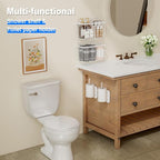 Mustorn 4 Pack Adhesive Cabinet Door Organizer, Lid Organizers Inside Cabinet - Image 5