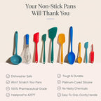 GIR: Get It Right 10-Piece Silicone Ultimate Kitchen Utensil Set – Spatulas - Image 4