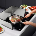 Large 3 Sided Splatter Guard for Frying Stove Top, Oil Splash Guard Cooking for - Image 7