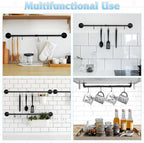 32 inch Pot Rack Wall Mounted Pan Hangers - Image 7