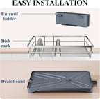 SNTD Dish Drying Rack for Kitchen Counter - Image 7