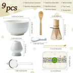 Clay&Fire Matcha Whisk Set, Ceramic Matcha Set, Matcha Bowl - Image 6