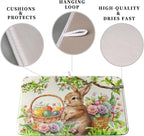 Happy Easter Bunny Kitchen Dish Drying Mat - Image 3