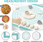 Non-Stick Silicone Pastry Mat, Silicone Baking Mat - Image 4