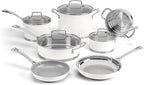 Cuisinart Matte White Stainless Steel 11 Piece Set by Cuisinart