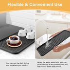 Silicone Coffee Mat, Coffee Bar Accessories Fit Under Coffee Maker Coffee - Image 5