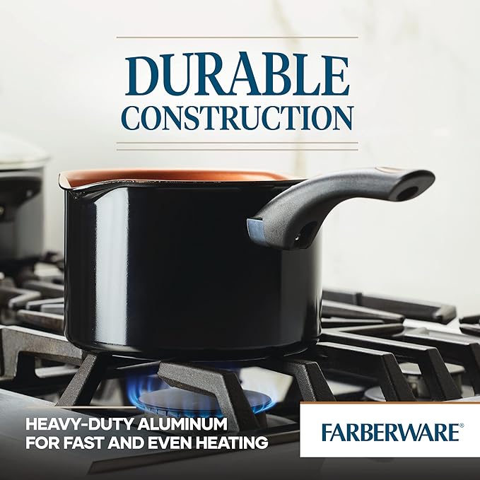 Farberware Glide Nonstick Sauce Pan/Saucepan - Image 3