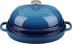 EDGING CASTING Enameled Oval Cast Iron Dutch Oven Pot - Image 6
