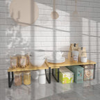NEX Kitchen Cabinet and Counter Shelf Organizer, Stackable & Expandable - Image 5