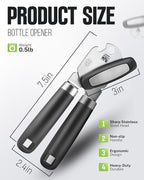 Multifunctional Can Opener Manual, Durable Heavy Duty Handheld Strong Can Opener - Image 2