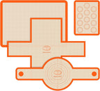 Silicone Baking Mat Set, Reusable Baking Mat, Food Safe Silicone Mats by Koolstuffs