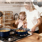 Ammeloo 4.5 Qt Non Stick Soup Pot - Image 3