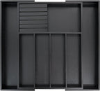 VaeFae Bamboo Silverware Drawer Organizer Kitchen, Expandable Utensil Organizer by VaeFaeDirect