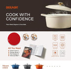 Overmont Enameled Cast Iron Dutch Oven - Image 6