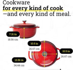 Lodge Essential Enamel Cast Iron Dutch Oven - Image 6