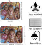 Customized Personalized Image Dish Drying Mat - Image 2