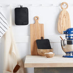 KITCHENAID Ribbed Soft Silicone Pot Holder 2-Pack Set, Matte Black - Image 4