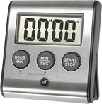 Elegant Digital Kitchen Timer, Stainless Steel Model eT-78, Displays 0-99 Min. by eTradewinds