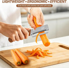 Multi-Functional Vegetable Peeler – Comfortable Wooden Handle - Image 4