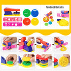 32-Piece Dough Tool Set for Kids – Dough Play Tools - Image 2